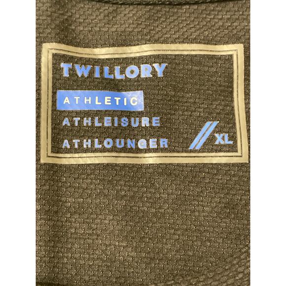 Twillory Mens Size XL Athletic T shirt Workout Active Outdoors Athleisure Grey‎ - Picture 3 of 6